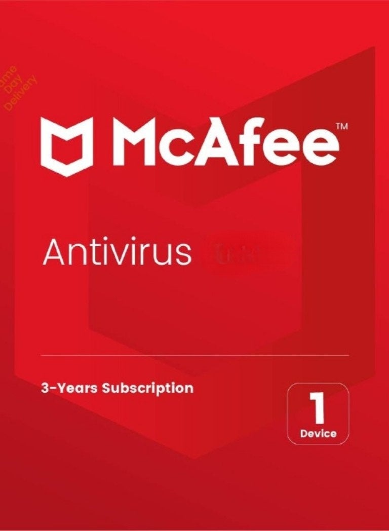 McAfee Antivirus | 1 Device 3 Years | Digital License